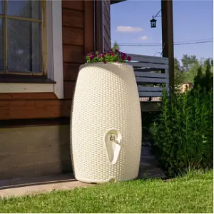 Емкость декоративная Country 300 л (слоновая кость) 2